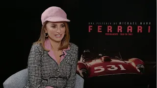 Entrevista con PENÉLOPE CRUZ, actriz de FERRARI