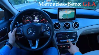 2017 Mercedes-Benz GLA 180d (109h.p.) DCT /POV test drive #17 ///Xander POV Drive