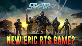 New Epic RTS Coming 2020? | Starship Troopers Terran Command | Trailers & Thoughts