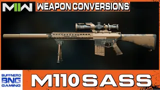 M110 SASS Weapon Conversion - Call Of Duty Modern Warfare II