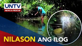 Ilog sa Daraga, Albay, pinangangambahang tinapunan ng lason