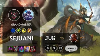 Sejuani Jungle vs Gragas - EUW Grandmaster Patch 11.7