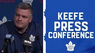 Sheldon Keefe Pregame | Toronto Maple Leafs at Calgary Flames | February 10, 2022