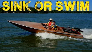 Vintage 70's Big Block Jet Boat REVIVAL! - Engine Full of WATER