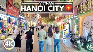 The Magic of Hanoi at Night: A Virtual Walking Tour in April 2023 - Vietnam 4K