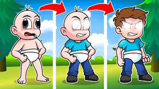 BEBE NOOB SE TRANSFORMO EN HEROBRINE 😱 BEBE NOOB SE CONVIERTE EN HEROBRINE MINECRAFT