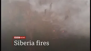Weather Events 2021 - Siberia fires & the affects globally (Russia) - BBC - 20th July 2021