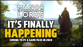 FINALLY! MANOR LORDS RELEASE DATE & Coming to PC Game Pass