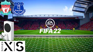 FIFA 22 | Xbox Series S | Next Gen | Liverpool v Everton | Gameplay |