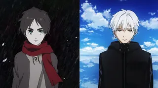 Attack on Titan x Tokyo Ghoul Unravel OP (Comparison)