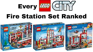 Every LEGO City Fire Station Set Ranked (2005-2024)