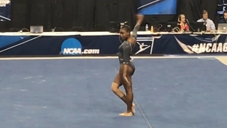 Hallie Mossett (UCLA) Floor 2017 NCAA Championships Semifinals 9.925