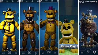 Golden Freddy FNaF AR Animations