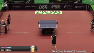 Ito Mima vs Chen Ke | WS | Japan Open 2017