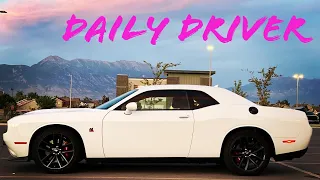 What it's Like to Daily Drive a Manual Dodge Challenger Scat Pack - POV