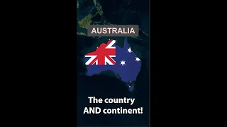 The only country that's also a continent...