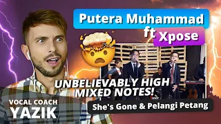 Vocal Coach YAZIK reaction to Putera Muhammad & Xpose - She's Gone & Pelangi Petang (Mashup)