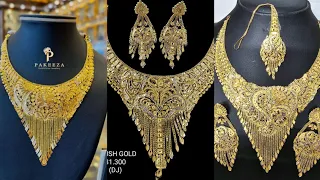 latest Dubai gold beaded chain designs 2023 /Dubai new collection for gold  necklace/@jewelry