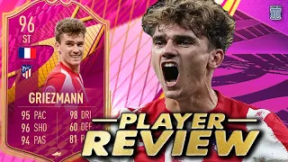 WTF?!😱 5⭐/5⭐ MONSTER?!🤩 96 FUTTIES GRIEZMANN PLAYER REVIEW SBC FIFA 22 ULTIMATE TEAM