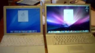 iBook vs. Macbook Pro