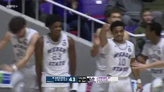 Weber State men's basketball beats NAU 76-60 - 12/31/22