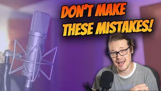 5 Mistakes To Avoid When Recording Vocals