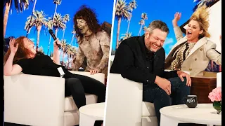 Moments When Ellen Scares Celebrities On The Ellen Show