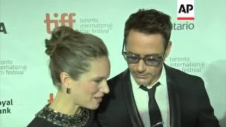 Robert Downey Jr. and wife Susan talk new baby, opening film at TIFF