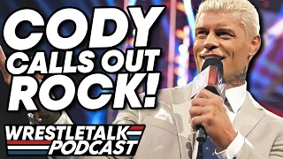 Cody Rhodes Calls Out The Rock! WWE Raw Feb 12, 2024 Review!  WrestleTalk Podcast