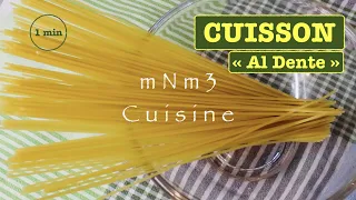 Comment Cuire des Pâtes ? Spaghetti Al Dente : 1min