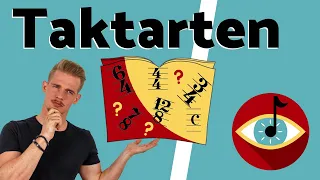 TAKTARTEN - 3/4, 4/4, 6/8 ...einfach erklärt!