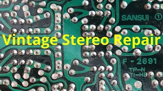 Vintage Stereo Repair - The Parts And Tools Needed To Fix Old Audio Equipment