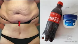 Put it on your big belly before going to sleep and the result will shock you in the morning