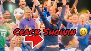 Mark Cuban out here showin Crack celebrating 🥳 Mavericks vs Suns Game 3