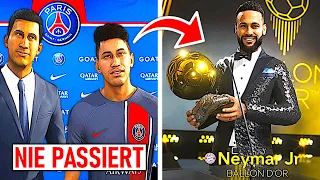 ICH RETTE DIE KARRIERE VON NEYMAR & ER GEWINNT 6 BALLON D'ORS !!! 🆘🔥 EA FC 24 Karriere Simulation