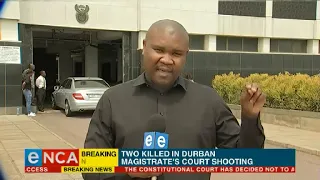 Two killed in Durban court shooting