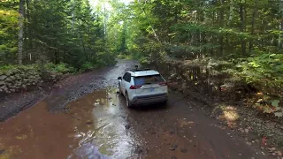 Toyota RAV4 vs. Rough Roads to Keeweenaw Rocket Range | Skydio 2+ Drone Adventure