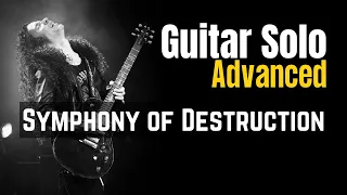 Symphony of Destruction (Solo Lesson W/tabs) - Megadeth | Advanced