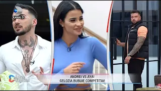 Andrei vs Aya! GELOZIA BUBUIE COMPETITIA! Radu, amenintat dur de Andrei! Radu:"O sa o piarda pe Aya"