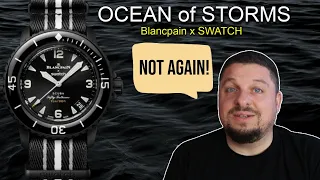 Blancpain x Swatch Scuba Fifty Fathoms Ocean of Storms in All Black Automatic w/ SISTEM 51 New 2024