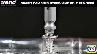 Removing a Damaged Screw or Bolt with the Trend Grabit Remover | Toolstation