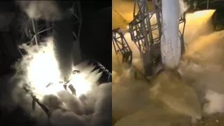 CRS-4 and SES-9 (Abort) Ignition Sequence Comparison