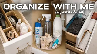 Organizing MESSY Spots In My Home | Home Organization Ideas + Storage Hacks