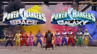 Power Rangers Lost Galaxy/In Space Team Up - Alternate Opening