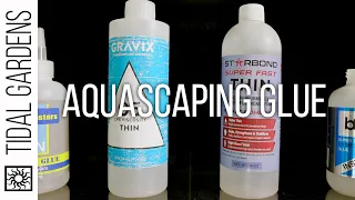 Quick Aquascaping Glue Update