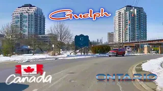 Driving Guelph - Ontario - CANADA