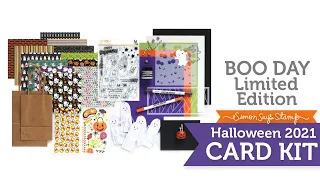 Limited Edition Halloween 2021 Card Kit Reveal and Inspiration: Boo Day