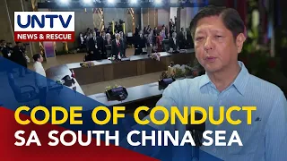 Final COC sa South China Sea, isusulong ni PBBM sa ASEAN Summit