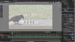 Blender 2.8xX : 2d rotoscoping over a video file