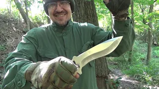 Ned Foss Survival Kukri ($45) Knife Review - I Will Ned Your Foss Like A Boss!